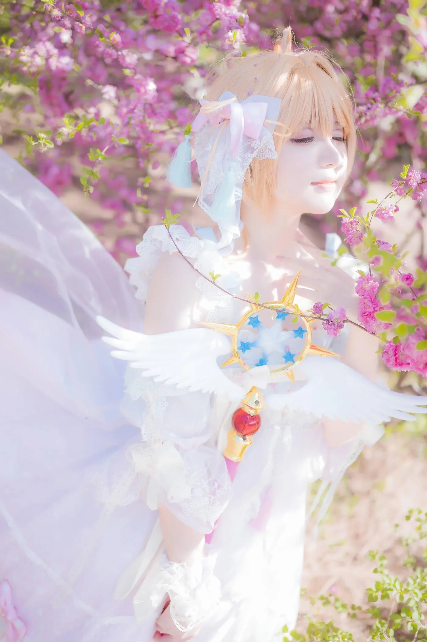渊秧 – NO.24 魔卡少女樱-木之本樱中华风洋装同人cos [10P]插图9
